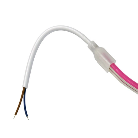 1-seitiger Anschluss für NEON-LED-Streifen mit einem 2PIN 12MM-Kabel