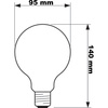 E27 G93 LED Lampen 7W = 60W 806lm 2700K Warm PHILIPS