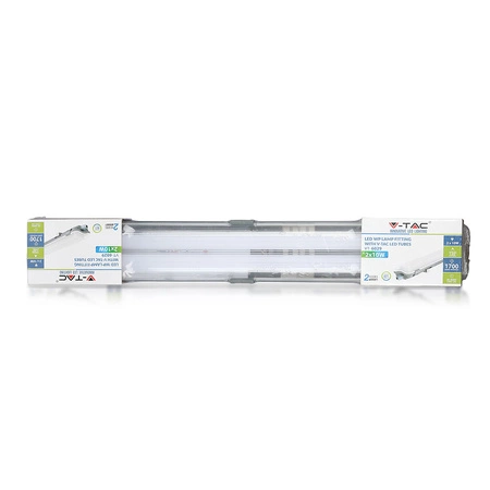 Hermetische staubdichte Leuchte 60 cm IP65 + 2x LED Röhren 10W 4000K VT-6029 V-TAC