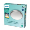 Plafond LED-Anbauleuchte DORIS 6W 2700K IP44 22cm Satin PHILIPS