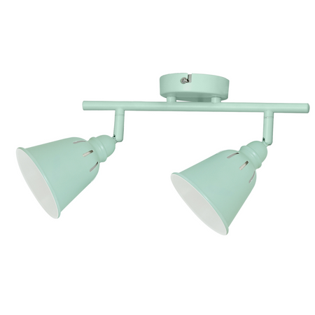 FIONA WANDLEUCHTE Wandleuchte 2xE14 für Decke MINT GOLDLUX (Polux)