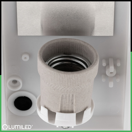 Wandleuchte Außen E27, Garten-Wandleuchte IP44 Schwarz FREESIA LUMILED