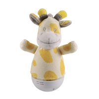 Sanico Goldlux Dekorative LED-Batterieleuchte Weiß Gelb Giraffe