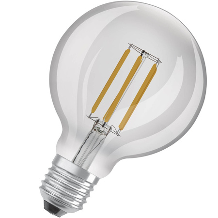 E27 CL G95 LED Lampe 4W = 60W 840lm 3000K Warm 360° OSRAM ULTRA EFFICIENT Filament