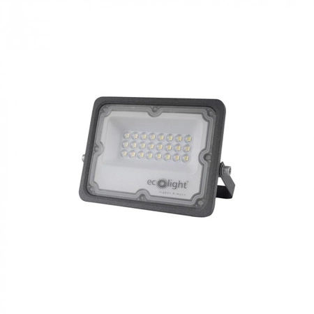 LED-Flutlicht Reflektor 20W 2000lm 6500K Kalt IP65 Premium Line Ecolight