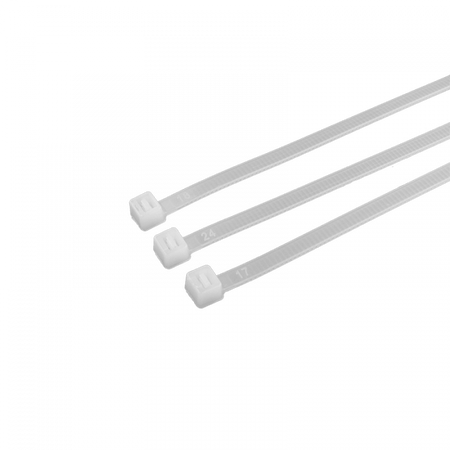 Kabelbinder 7,6x500 mm Weiß TRACKS Zipper Ties OK-76500W .MORE 50 Stk.