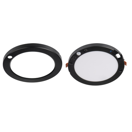 LED-Downlight-Anbauleuchte 17W 1600lm CCT 120° Rundstrahlend Schwarz ERGA Kanlux