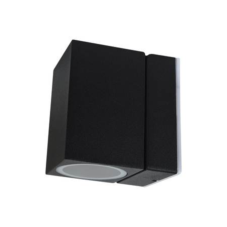 LED-Gartenwandleuchte GU10 BOSTON GOLDLUX (Polux) BEWEGLICH SCHWARZ