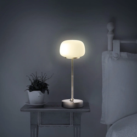 Dekorative LED-Schreibtischlampe 1.8W 150lm 2700K Warm Gold Rimini Sanico Goldlux