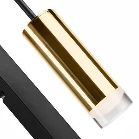 Wandleuchte DIEGO E27 Schwarz Gold KM-1.124 Lamkur