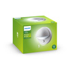 PHILIPS Garten-Wandleuchte JUNE E27 IP44 mit Bewegungssensor Rund Grau