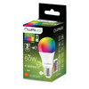 3x LED-Lampe E27 A60 9W = 60W 806lm 3000K + RGB Multicolour 260° Dimmbar Pilot LUMILED