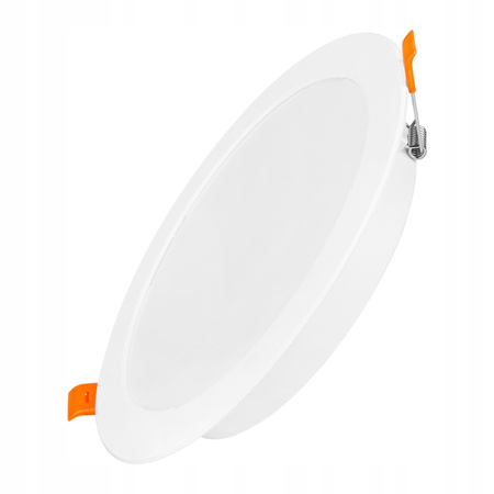 LED-Deckenleuchte Panel 12W 960lm 4000K Neutral Einbau Rund Weiß Proma Masterled