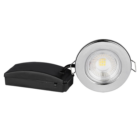 LED Spot 5W 4000K Dimmbar Chrom Flush Mount SAMSUNG CHIP VT-885 V-TAC