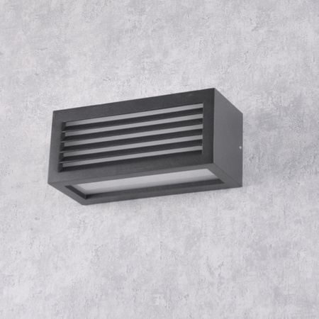 Gartenlampe Wandlampe OSAKA E27 IP54 Schwarz GOLDLUX (Polux)