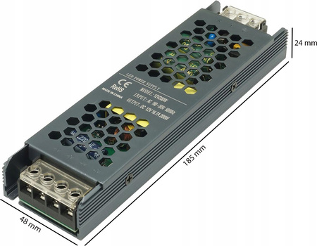 Modulares Konstantspannungsnetzteil 200W 12 V 16,67 A DC SLIM