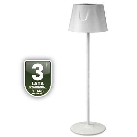 FIORA LUMILED LED Garten Stehend Dekorativ Tisch Nachtlicht USB Dimmbar Touch Weiß