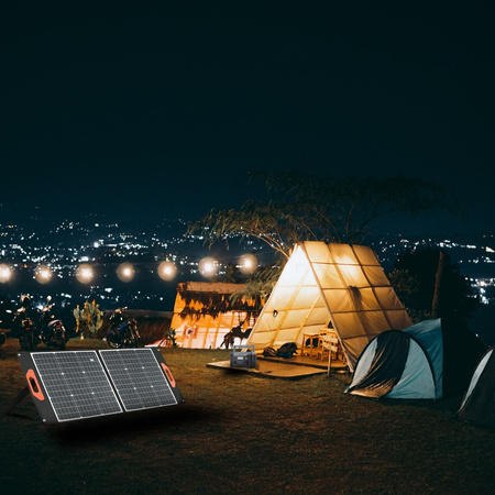 Solarpanel Photovoltaik tragbar faltbar Sunflash 100W KOBI