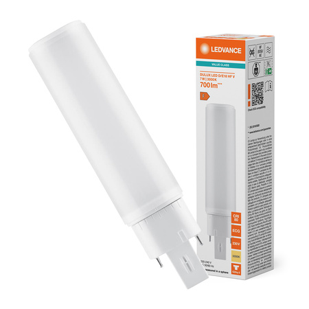 LED Lampen DULUX G24q-2 7W = 18W 700lm 3000K Warmweiß LEDVANCE