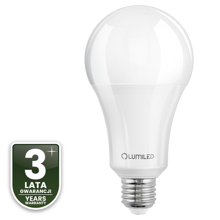 LED Lampen E27, Glühbirne A70 18W = 150W 2421lm 260° 6500K kalt LUMILED