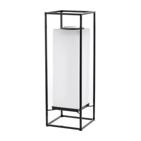 LED Solarlampe Outdoor Garten Standlaterne 3000K IP44 38cm Dämmerungssensor