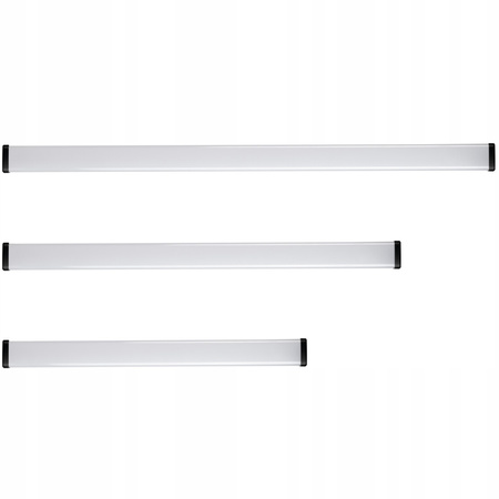 LED Wand- und Deckenleuchte Badezimmerleuchte 23W 4000K IP44 100cm Schwarz KANLUX