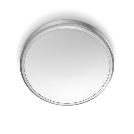 Plafond LED-Anbauleuchte DORIS 17W 2700K IP44 31cm Satin PHILIPS