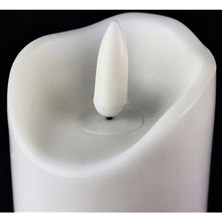 LED Grablicht H 9,5 cm warmweiß Flammeneffekt