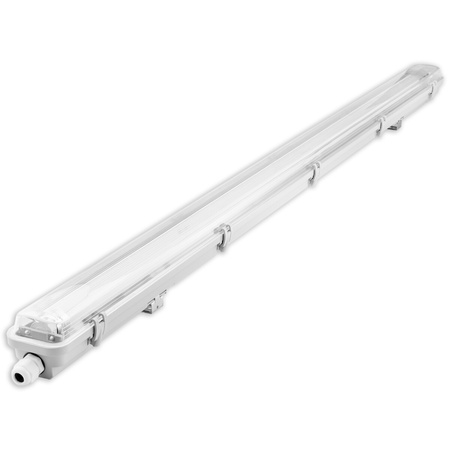 Hermetische LED-Leuchte 1x 36W 120cm transparent IP65