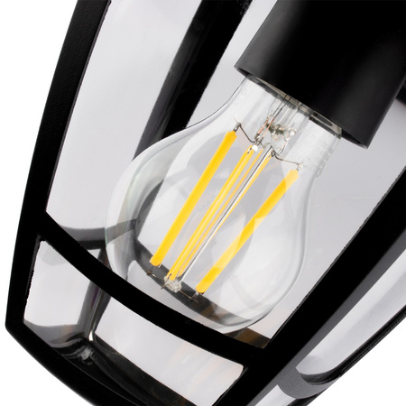 E27 Gartenwandleuchte nach unten gerichtete Fassadenwandleuchte NIKO Masterled