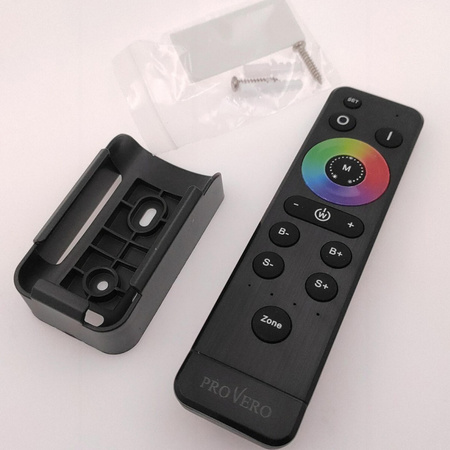 Fernbedienung für RGB / RGBW / CCT 4 Zonen Volta ProVero LED-Streifen
