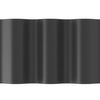 Rasenkante Flexibel gewellt 10cm x 9m Graphit CELLFAST