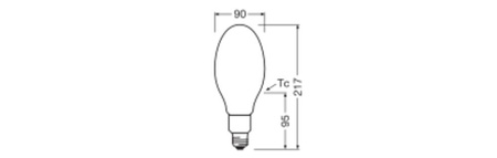 LED Lampen HQL E27 24W = 80W 3600lm 2700K Warmweiß FILAMENT LEDVANCE