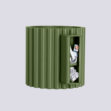 Wandleuchte Wandleuchte G9 Aluminium Grün Olive Aura Deep Space SL.1796 Sollux