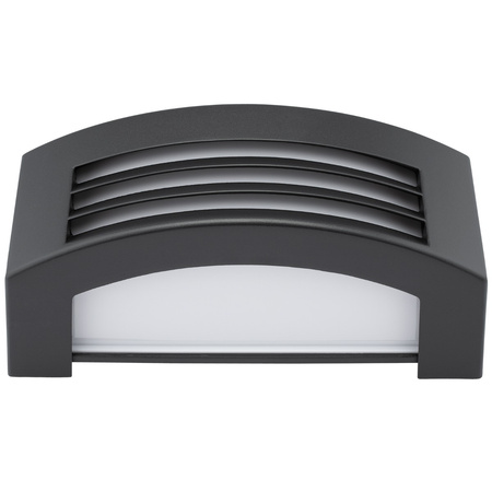 Gartenwandleuchte Elevation Außenleuchte E27 Dunkelgrau IP54