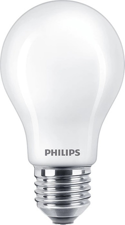 LED Lampe E27 A60 10,5 W = 100 W, 1521 lm, 2700 warmes Filament, milchig, PHILIPS, dimmbar