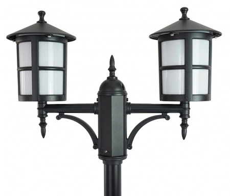 Außengartenlampe LATERNE E27 CORDOBA II OGMWN 2 TD 180-280cm schwarz Su-Ma