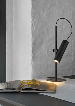 Tischlampe Schreibtisch Leuchte Stehend Dekorativ GU10 Schwarz Dekor Ledvance