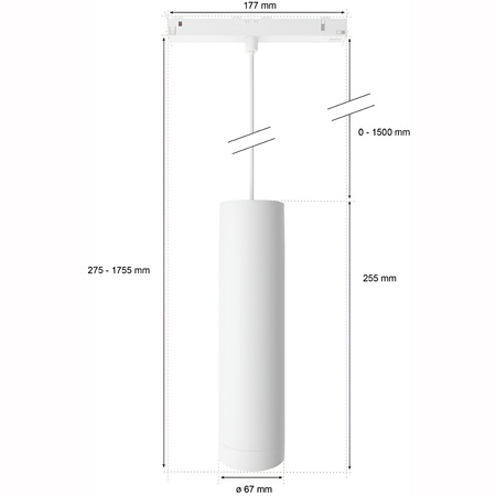LED-Perifo Weiß 5,2 W CCT RGB Philips HUE Bluetooth-Deckenpendelleuchte