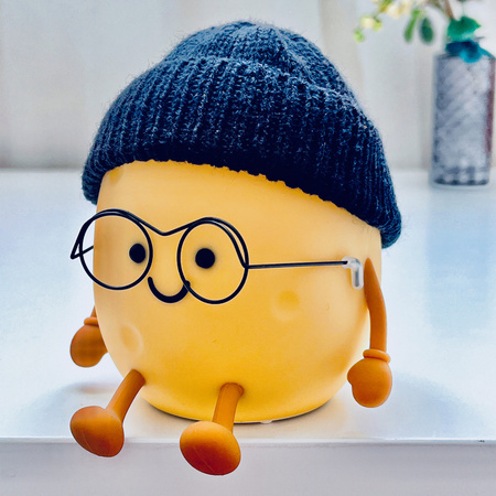 Dekorative LED-Kartoffellampe 2W 3000K RGBW Gelb Dimmbar Kartoffel Sanico Goldlux