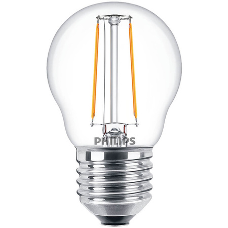 E27 P45 LED Lampen 2W = 25W 250lm 2700K Warmfilament PHILIPS