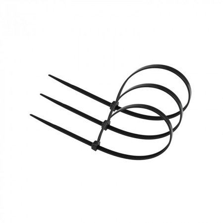 Kabelbinder 3,6x300 mm Schwarz UV TRIPERS PREMIUM OKP-36300B .MORE 100 Stk.