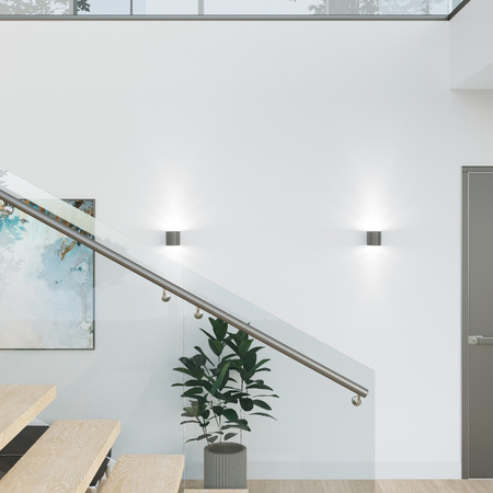 SOLLUX LED ORBIS G9Wandleuchte Up Down Anthrazit