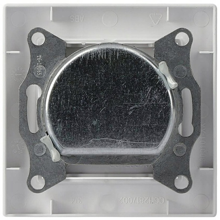 Terminal-RTV-Antennenbuchse mit 1-dB-Rahmen SCHNEIDER ASFORA