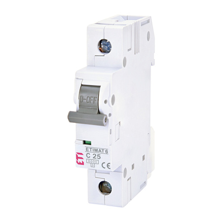 Leistungsbegrenzer Leistungsschalter ETIMAT 6 C25 25A 1P 6kA