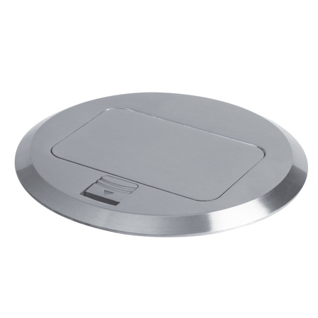 BIURO+ Bodendose Rund Aluminium KANLUX