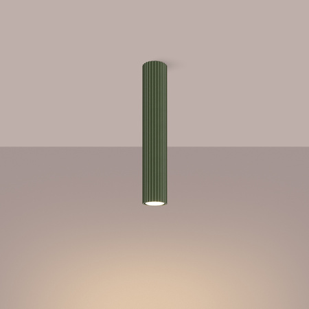 Tuba Spot GU10 Olive Carbon Deep Space SL-Deckenleuchte.1609 Sollux