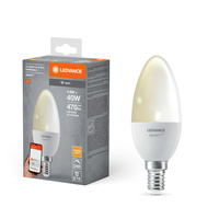 E14 B40 LED Lampen 4,9 W 470 lm 2700 K Warm SMART+ WiFi Dimmbare Kerze LEDVANCE