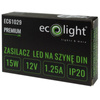DIN-Schiene Led Premium Line 12V 15W Ecolight-Stromversorgung