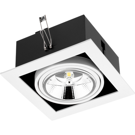 Halogen-Einbauleuchte Beweglich GU10 ES111 Quadratisch Weiß CANIS LUMILED